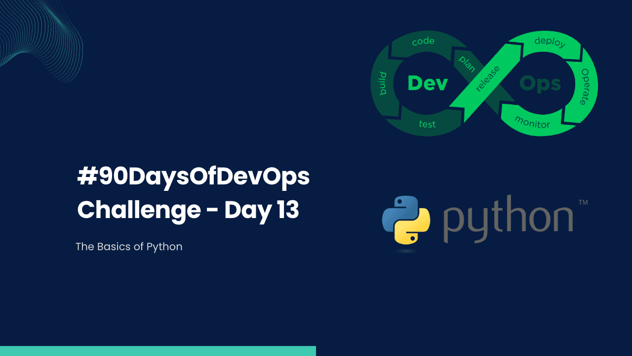 #90DaysOfDevOps Challenge - Day 13 - The Basics of Python