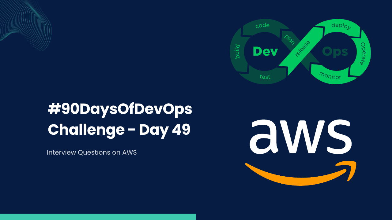 #90DaysOfDevOps Challenge - Day 49 - Interview Questions on AWS