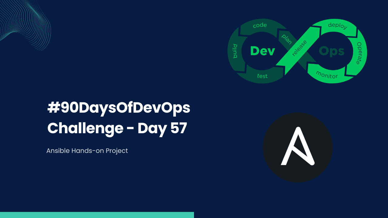 #90DaysOfDevOps Challenge - Day 57 - Ansible Hands-on Project