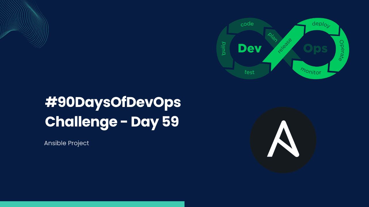 #90DaysOfDevOps Challenge - Day 59 - Ansible Project ๐ฅ