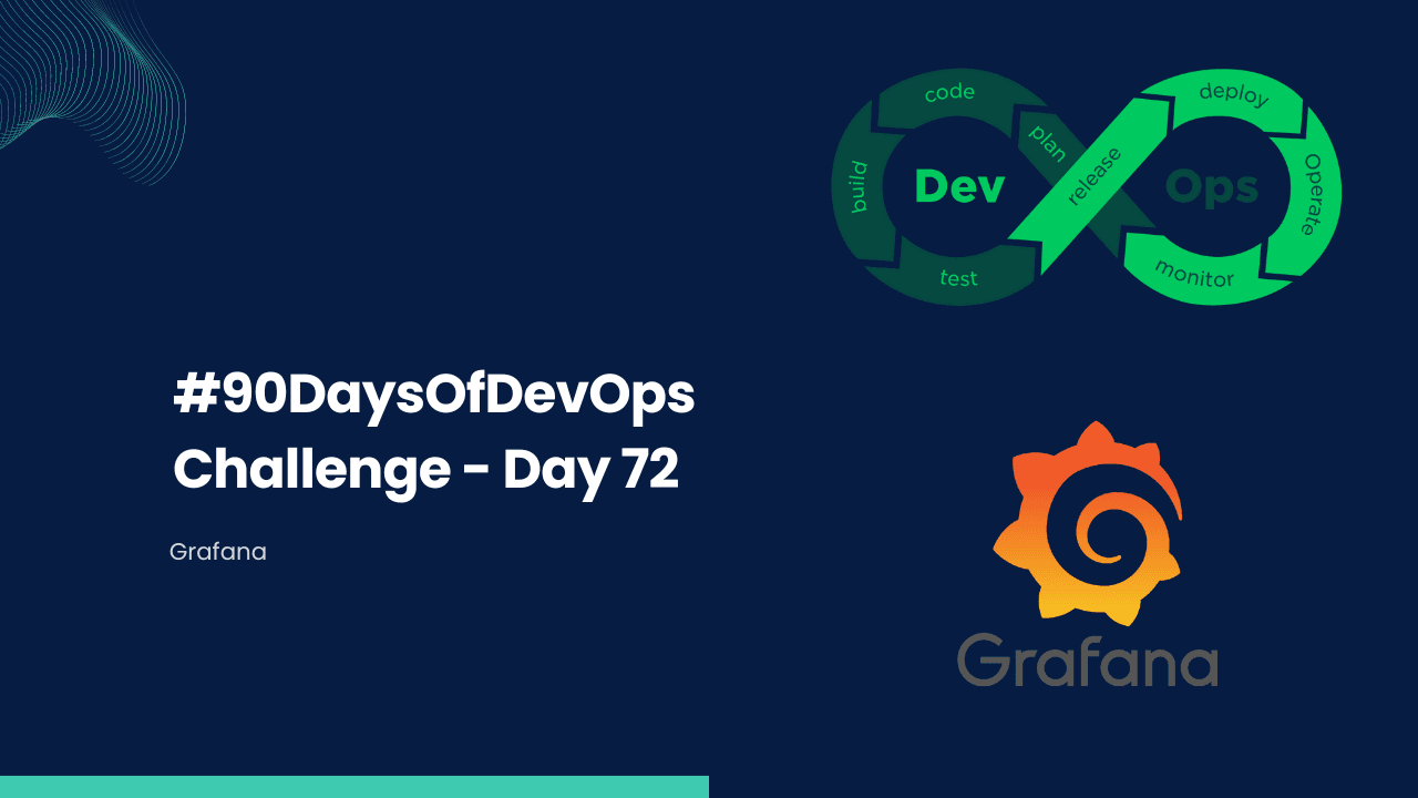 #90DaysOfDevOps Challenge - Day 72 - Exploring Grafana